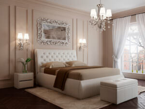 дизайн спальни в классическом стиле